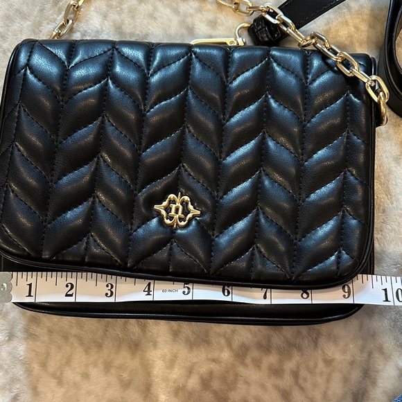 Nanette Lepore Handbags - Nanette Lepore Jessa Convertible Quilt
Chain Shoulder Bag